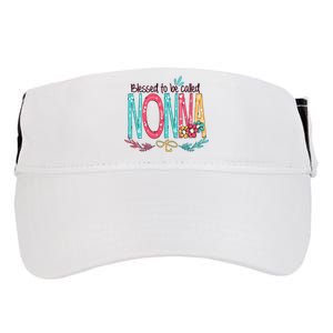 Mothers Day Gift Blessed To Be Called Nonna Adult Drive Performance Visor