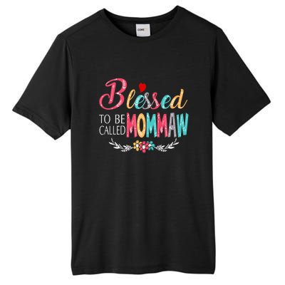 Mothers Day Gift Blessed To Be Called Mommaw Tall Fusion ChromaSoft Performance T-Shirt