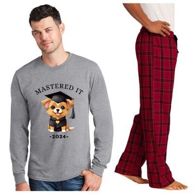 Masters Degree Graduation 2024 Mastered It Long Sleeve Pajama Set