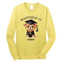 Masters Degree Graduation 2024 Mastered It Long Sleeve Shirt