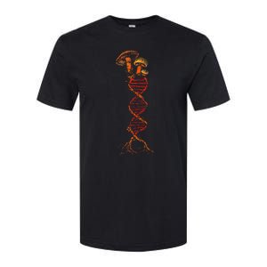 Mushroom Dna Goblincore Aesthetic Mycology Shroom Fungi Softstyle® CVC T-Shirt