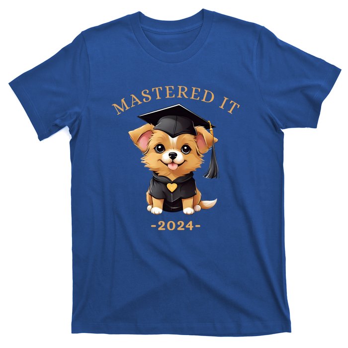 Masters Degree Graduation 2024 Mastered It T-Shirt