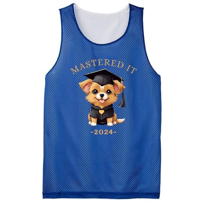 Masters Degree Graduation 2024 Mastered It Mesh Reversible Basketball Jersey Tank