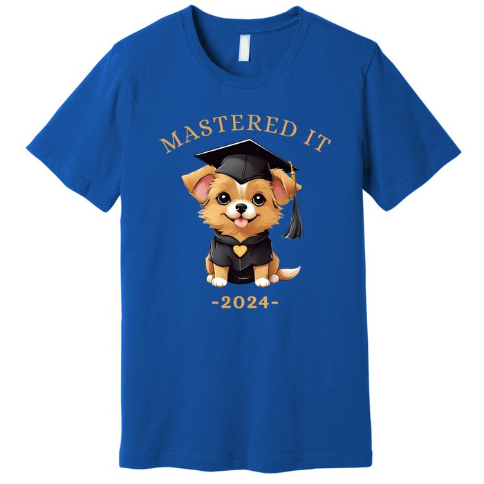 Masters Degree Graduation 2024 Mastered It Premium T-Shirt