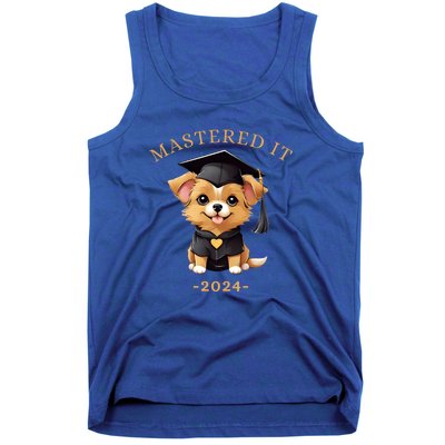 Masters Degree Graduation 2024 Mastered It Tank Top