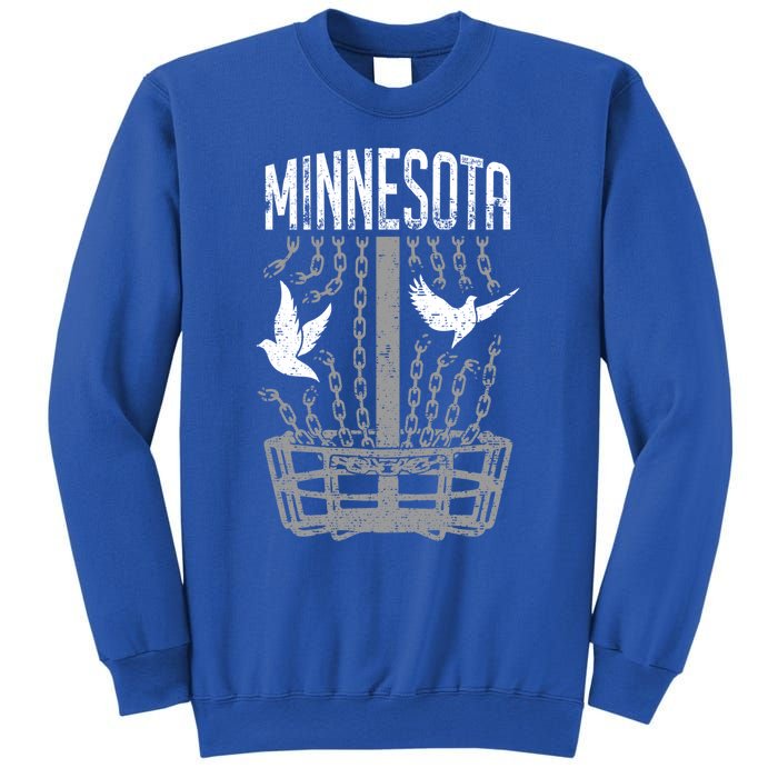 Minnesota Disc Golf Player Breaking Chains Birdie Gift Sweatshirt