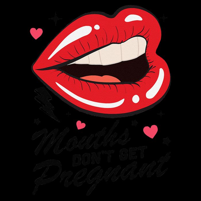 Mouths DonT Get Pregnant Inappropriate Humor Adult Jokes Drawstring Bag