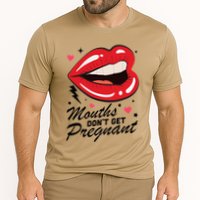 Mouths DonT Get Pregnant Inappropriate Humor Adult Jokes Cooling Performance Crew T-Shirt