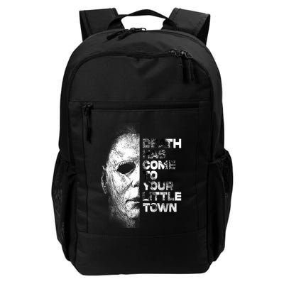 Michael Death Has Come To Your Little Town Halloween Death Has Come To You Backpack