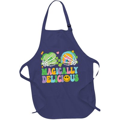 Magically Delicious Hippie St Patrick's Day Skeleton Charms Apron