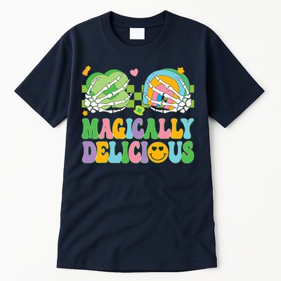Magically Delicious Hippie St Patrick's Day Skeleton Charms Tall T-Shirt