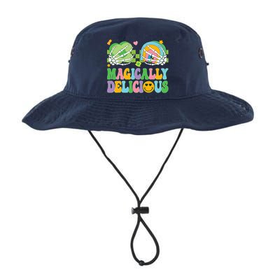 Magically Delicious Hippie St Patrick's Day Skeleton Charms Bucket Hat