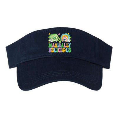 Magically Delicious Hippie St Patrick's Day Skeleton Charms Visor