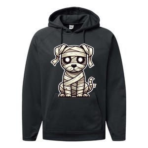 Mummy Dog Halloween Cute Funny & Spooky Pet Costume Performance Fleece Hoodie