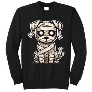 Mummy Dog Halloween Cute Funny & Spooky Pet Costume Sweatshirt