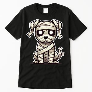 Mummy Dog Halloween Cute Funny & Spooky Pet Costume Tall T-Shirt