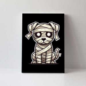 Mummy Dog Halloween Cute Funny & Spooky Pet Costume Canvas