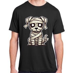 Mummy Dog Halloween Cute Funny & Spooky Pet Costume Adult ChromaSoft Performance T-Shirt