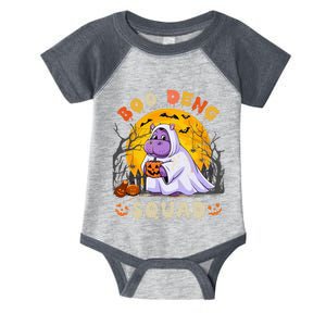 Moo Deng Hippo Cute Baby Pygmy Hippo Squad Halloween Costume Infant Baby Jersey Bodysuit