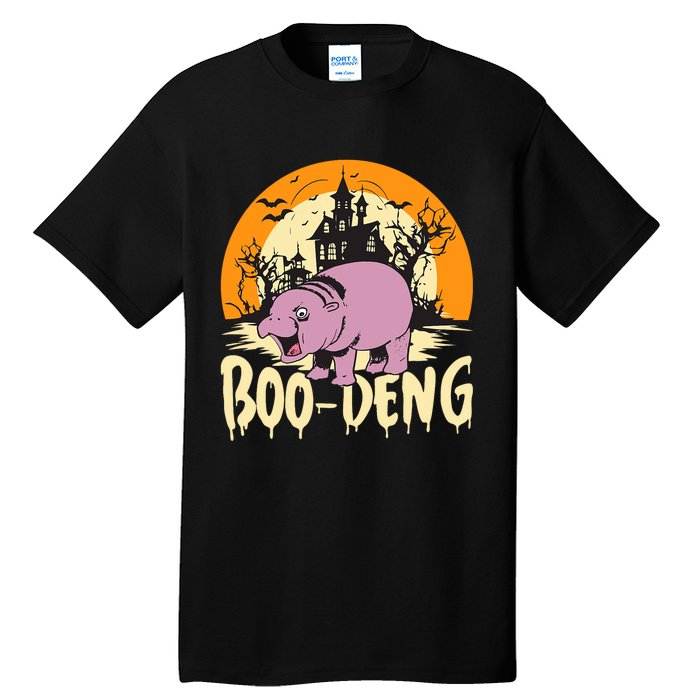 Moo Deng Halloween Boo Deng Halloween Tall T-Shirt