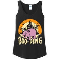 Moo Deng Halloween Boo Deng Halloween Ladies Essential Tank