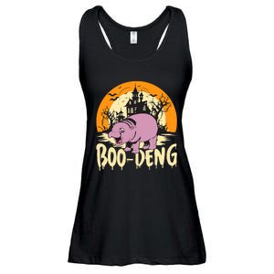 Moo Deng Halloween Boo Deng Halloween Ladies Essential Flowy Tank