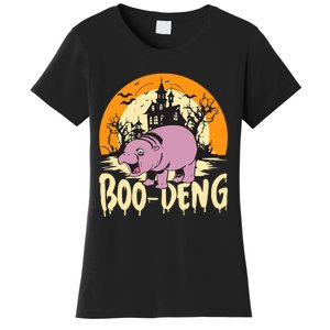 Moo Deng Halloween Boo Deng Halloween Women's T-Shirt