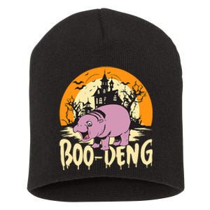 Moo Deng Halloween Boo Deng Halloween Short Acrylic Beanie