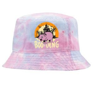 Moo Deng Halloween Boo Deng Halloween Tie-Dyed Bucket Hat