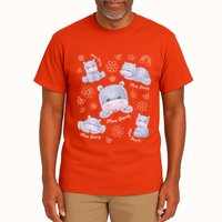 Moo Deng Hippo Pig Flower Cute Baby Pygmy Moodeng Souvenir Tall T-Shirt