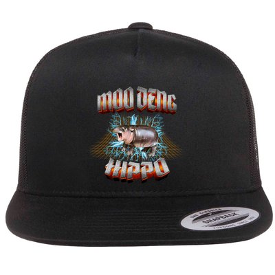 Moo Deng Heavy Hardcore Music Flatbill Hat