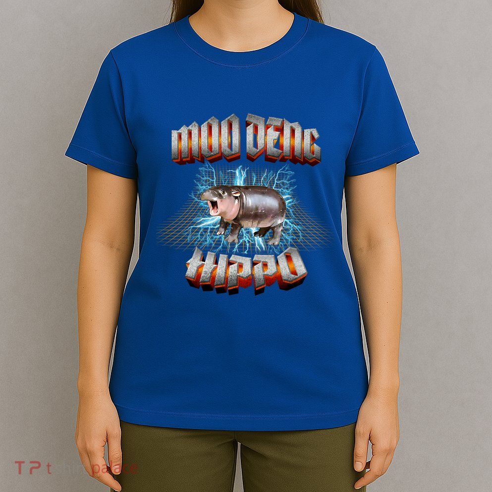 Moo Deng Heavy Hardcore Music T-Shirt