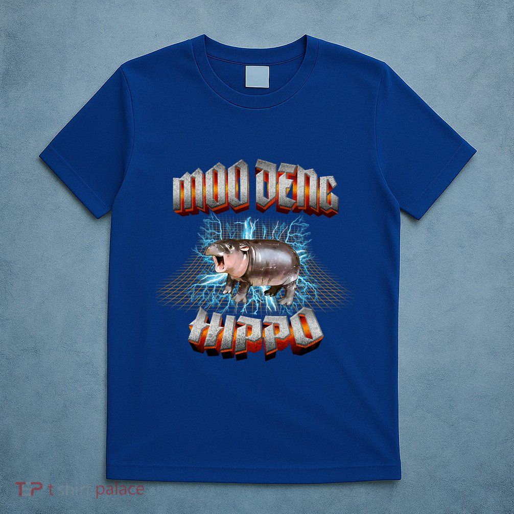 Moo Deng Heavy Hardcore Music T-Shirt