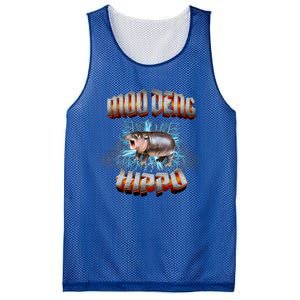 Moo Deng Heavy Hardcore Music Mesh Reversible Basketball Jersey Tank