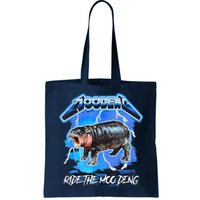 Moo Deng Hippo Ride The Moo Deng Music Rock Style Bag