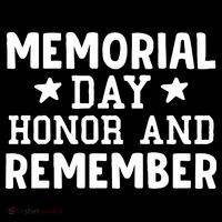 Memorial Day Honor And Remember Gift Premium T-Shirt