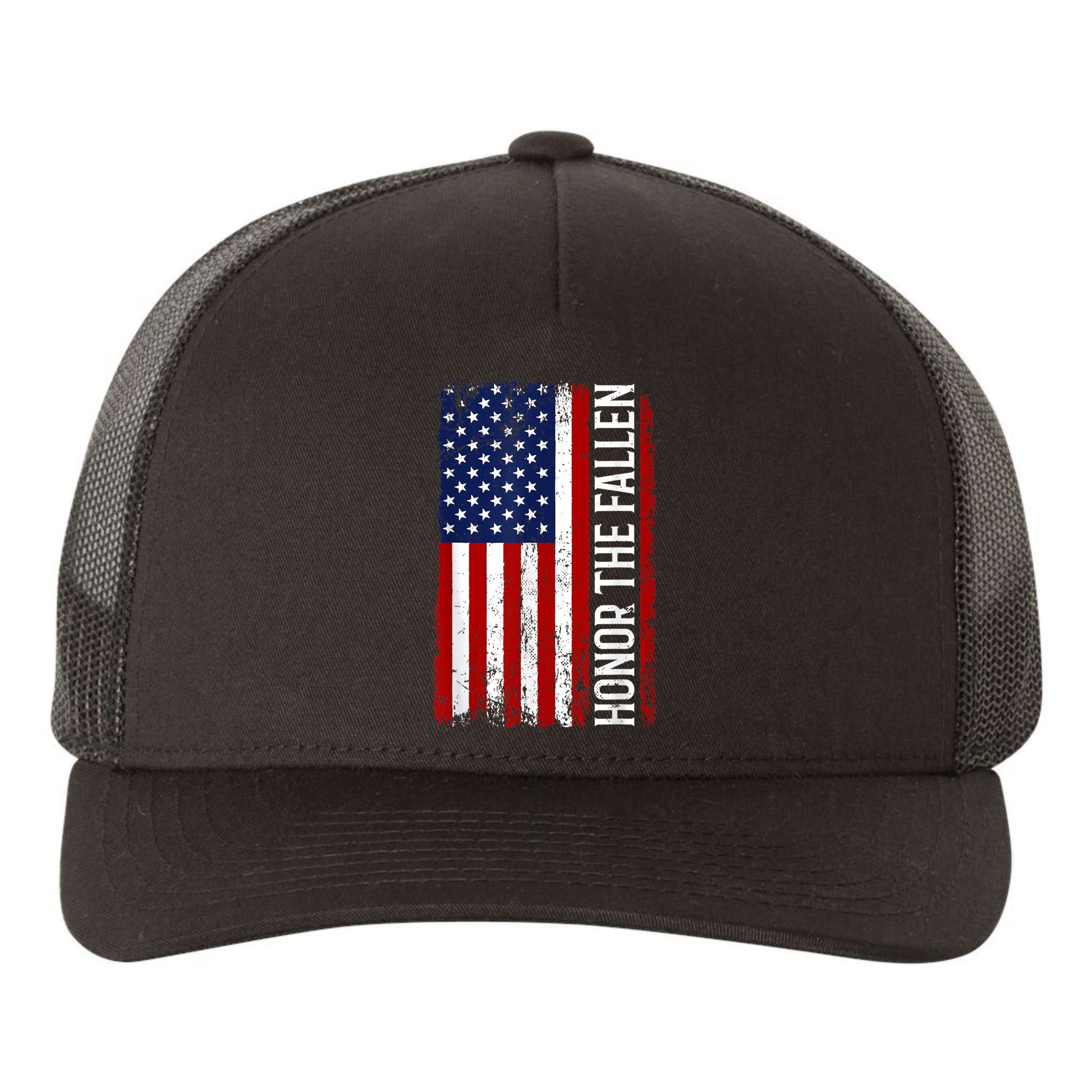 Memorial Day Honor And Remember The Fallen Yupoong Adult 5-Panel Trucker Hat