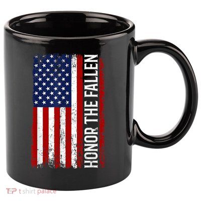Memorial Day Honor And Remember The Fallen 11oz C Handle Ceramic Mug