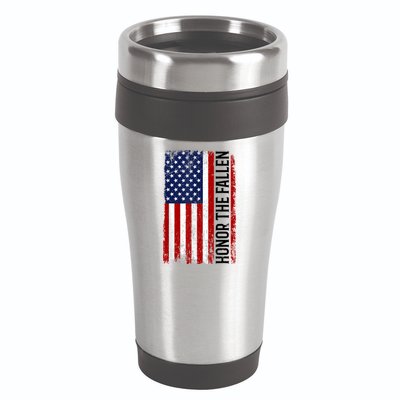 Memorial Day Honor And Remember The Fallen 16oz Travel Tumbler