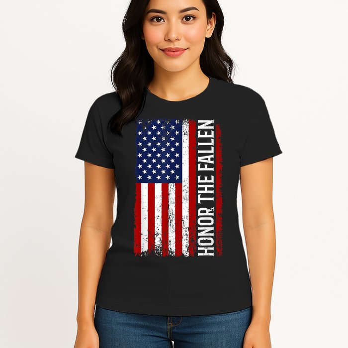 Memorial Day Honor And Remember The Fallen Womens T-Shirt