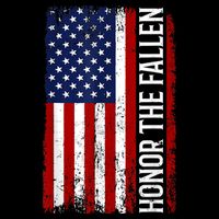 Memorial Day Honor And Remember The Fallen Womens T-Shirt