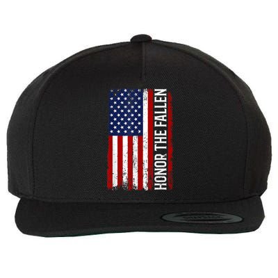 Memorial Day Honor And Remember The Fallen Wool Snapback Cap