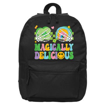 Magically Delicious Hippie St Patrick's Day Skeleton Charms 16 in Basic Backpack