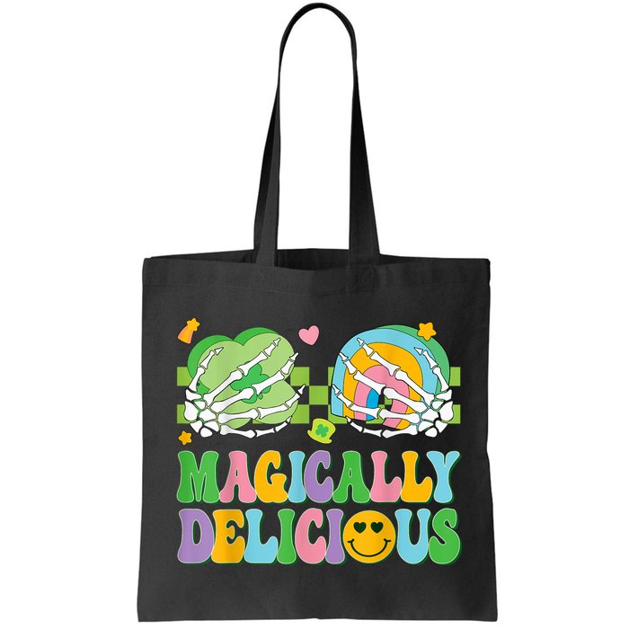 Magically Delicious Hippie St Patrick's Day Skeleton Charms Bag