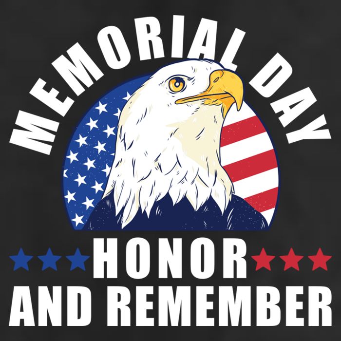 Memorial Day Honor And Remember Bald Eagle Patriotic Gift Hat