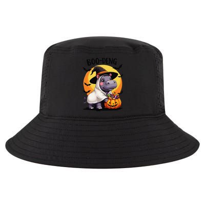 Moo Deng Halloween Boo Deng Costume Moodeng Hippo Cool Comfort Performance Bucket Hat