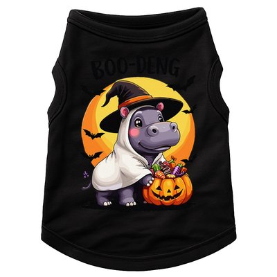 Moo Deng Halloween Boo Deng Costume Moodeng Hippo Doggie Tank