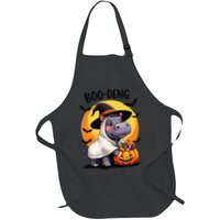 Moo Deng Halloween Boo Deng Costume Moodeng Hippo Apron