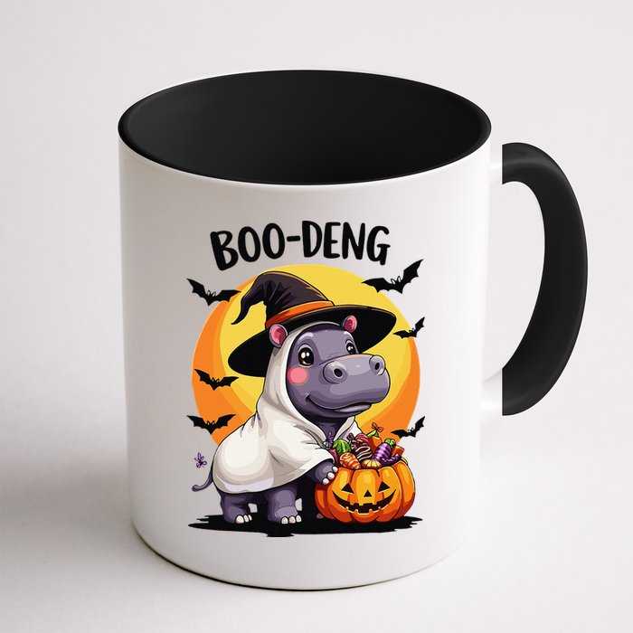 Moo Deng Halloween Boo Deng Costume Moodeng Hippo Mug
