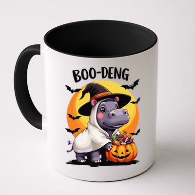 Moo Deng Halloween Boo Deng Costume Moodeng Hippo Mug